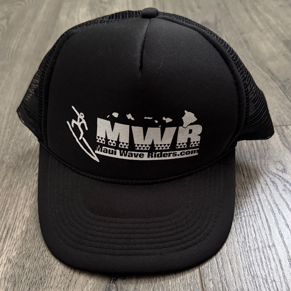 OTTO Black Mesh Trucker Hat